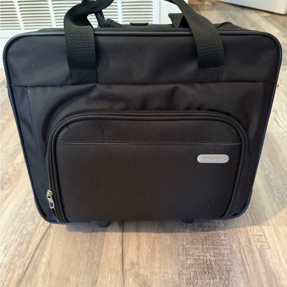 Rolling Black Laptop Bag
